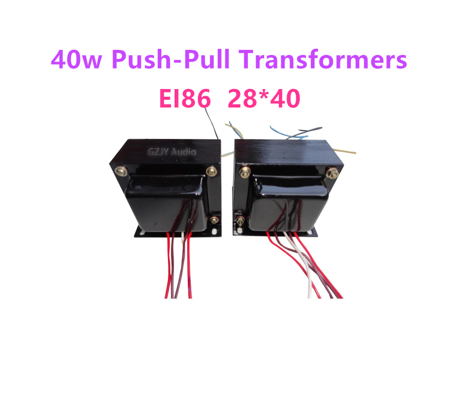 El34 Tube Amplifier 40W - مضخم صوت أنبوب السحب والدفع ،