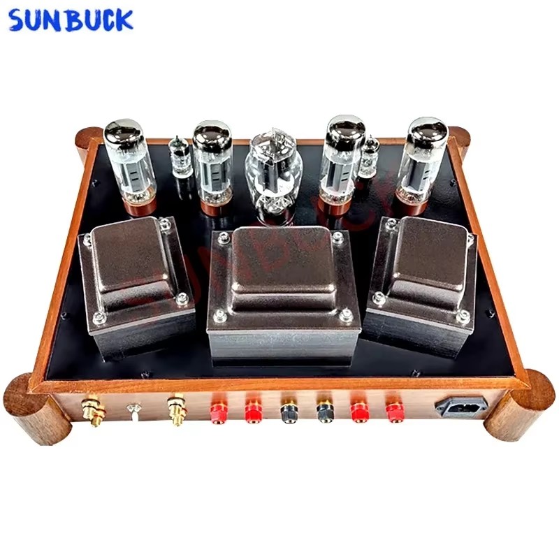 Kt88 Tube Amplifier Push Pull - مضخم صوت أنبوبي SUNBUCK 6U8 6F2