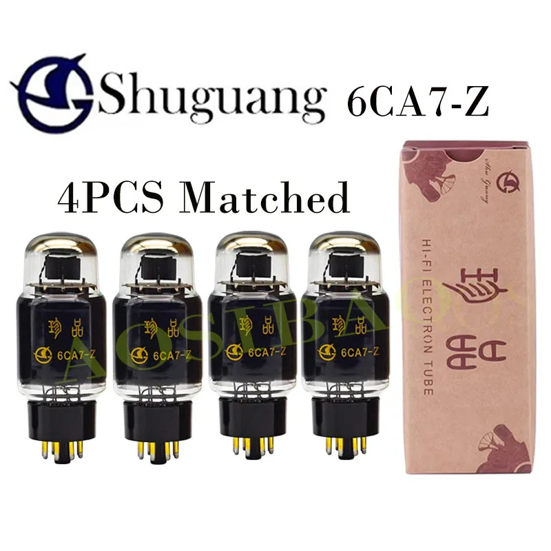 El34 Tube Amplifier 40W - Shuguang 6CA7-Z 6CA7Z فراغ أنبوب الكنز