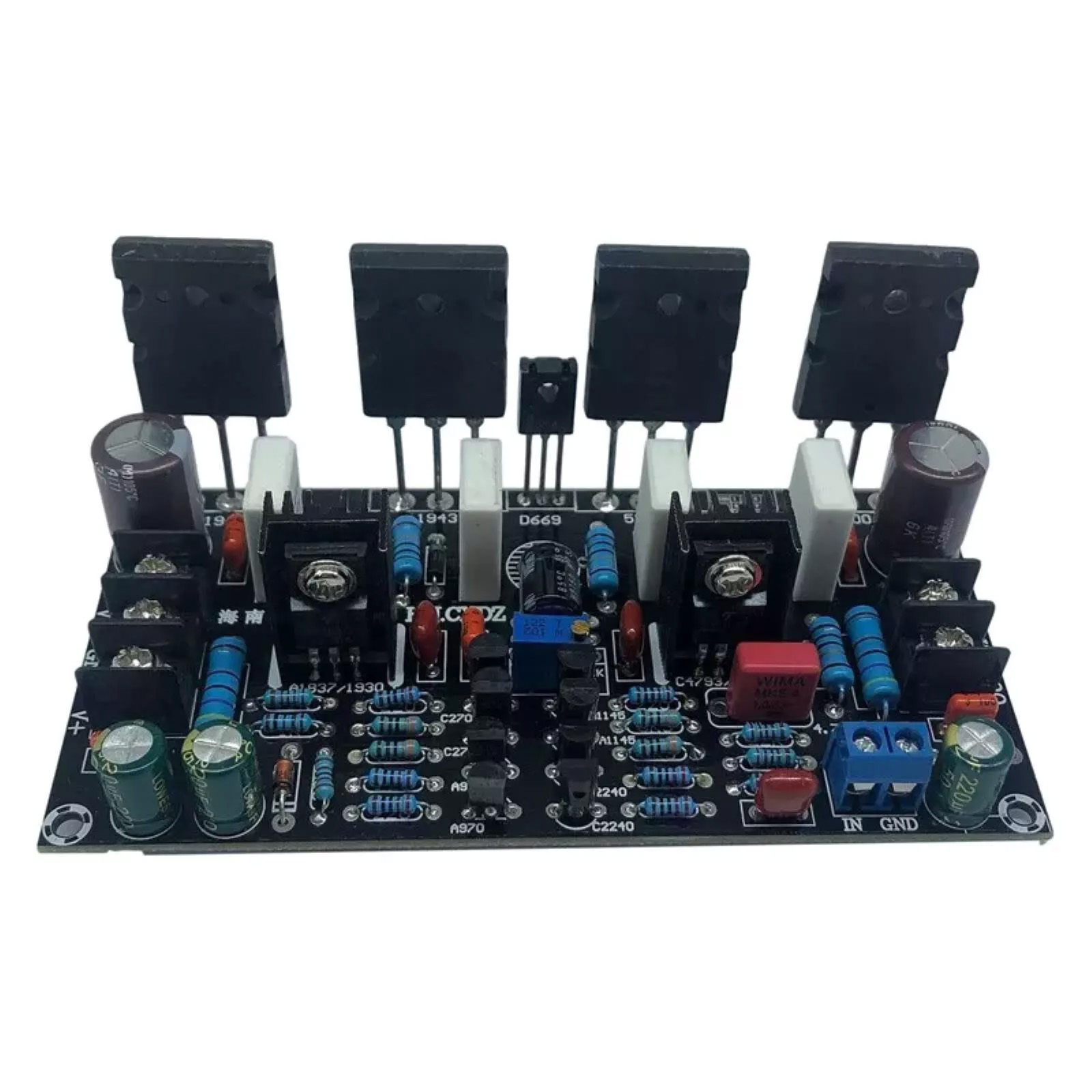 Tube Amplifier Kit Diy - لوحة أمبير أحادية 200 وات مع