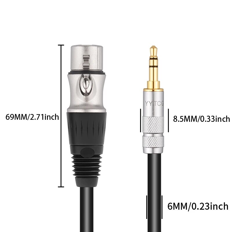 كابل ميكروفون 3-دبوس من الذكور - مراجعة Tube Headphone Amplifier Otl وسعره