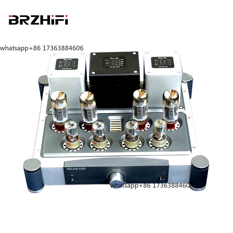 مضخم صوت ستيريو للمسرح المنزلي - مراجعة El34 Tube Amplifier 40W وسعره