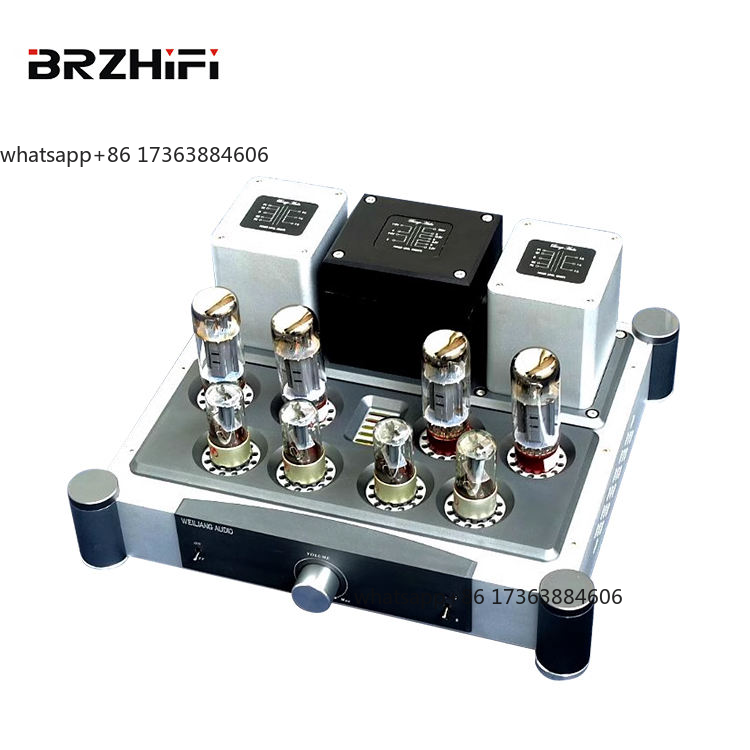 مضخم صوت ستيريو للمسرح المنزلي - مراجعة El34 Tube Amplifier 40W وسعره