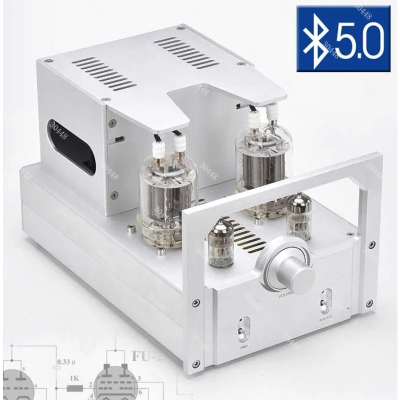 مضخم صوت أنبوبي أحادي الطرف من - مراجعة Tube Amplifier 300B Single Ended وسعره
