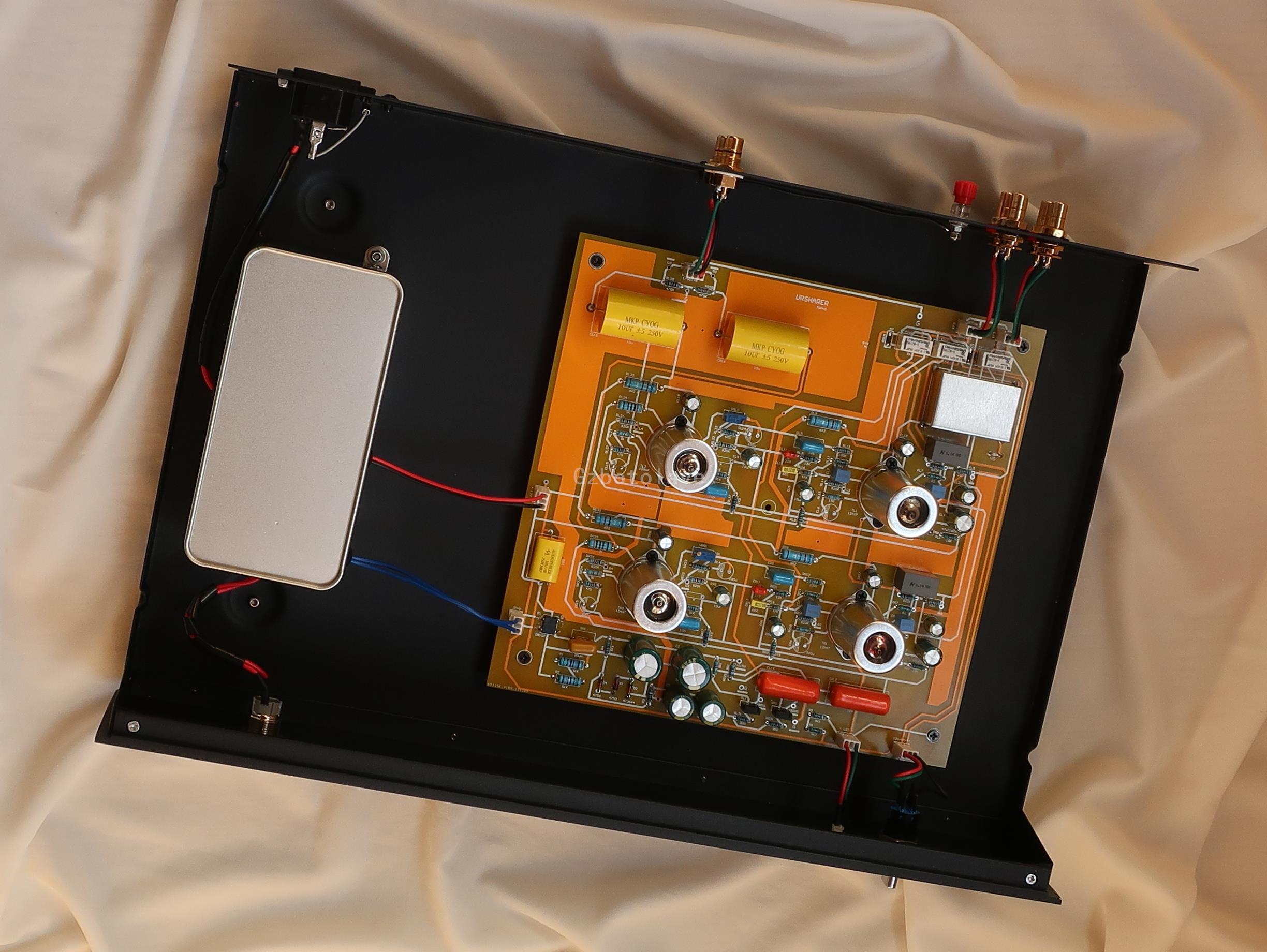 مضخم صوت فونو أحادي الطرف عالي - مراجعة Tube Preamp 12Ax7 Phono وسعره