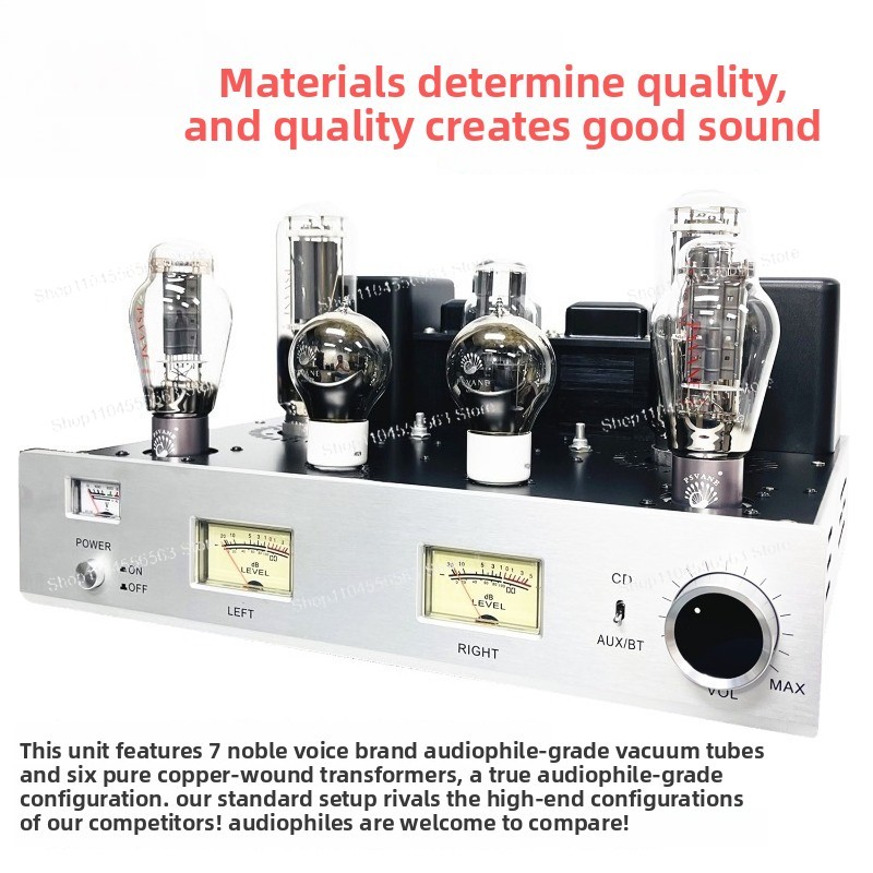 مضخم صوت أنبوبي 300B Push 845، - مراجعة Class A Tube Amplifier 845 وسعره