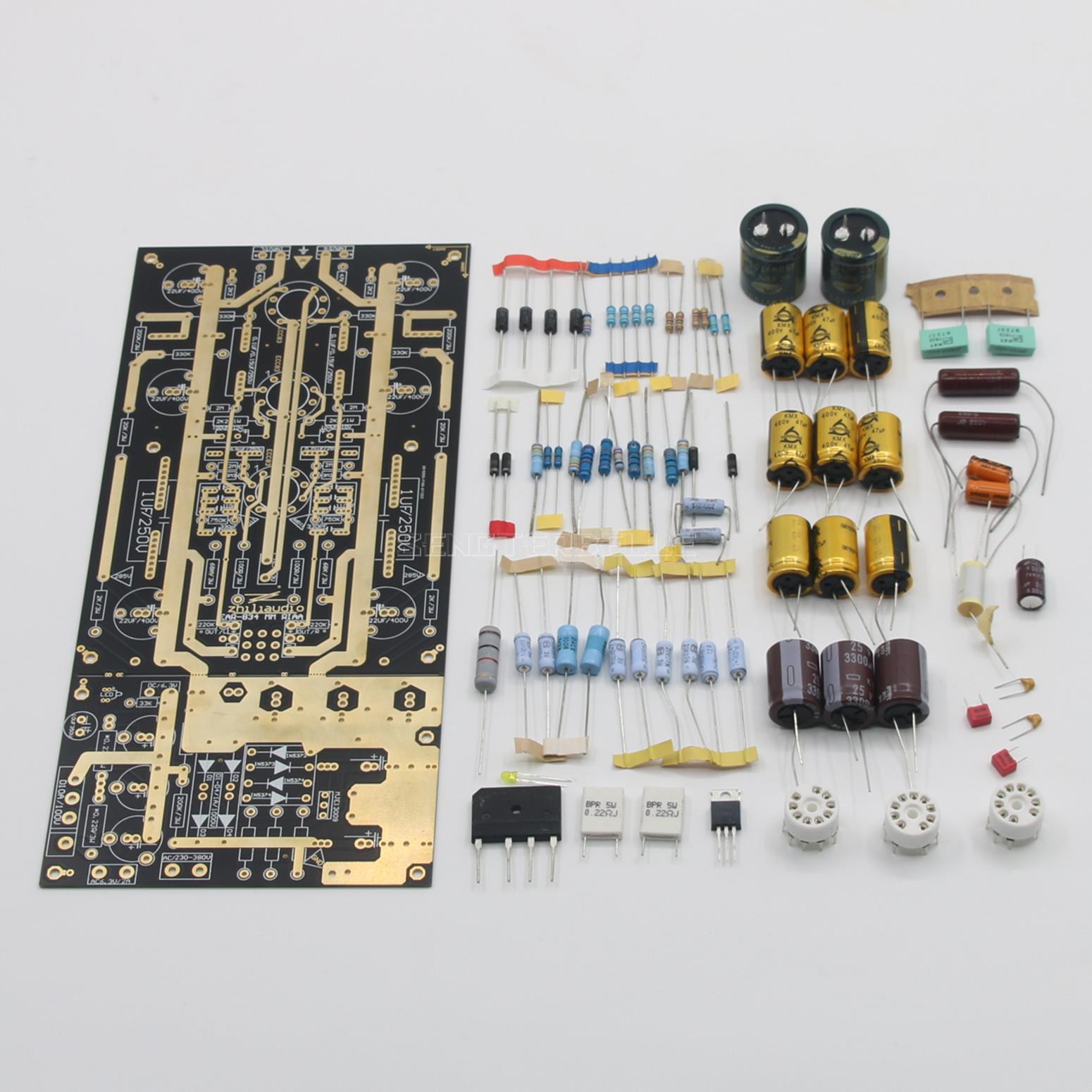 طقم تجميع ذاتي لـ MM RIAA Turn - مراجعة Tube Preamp 12Ax7 Phono وسعره