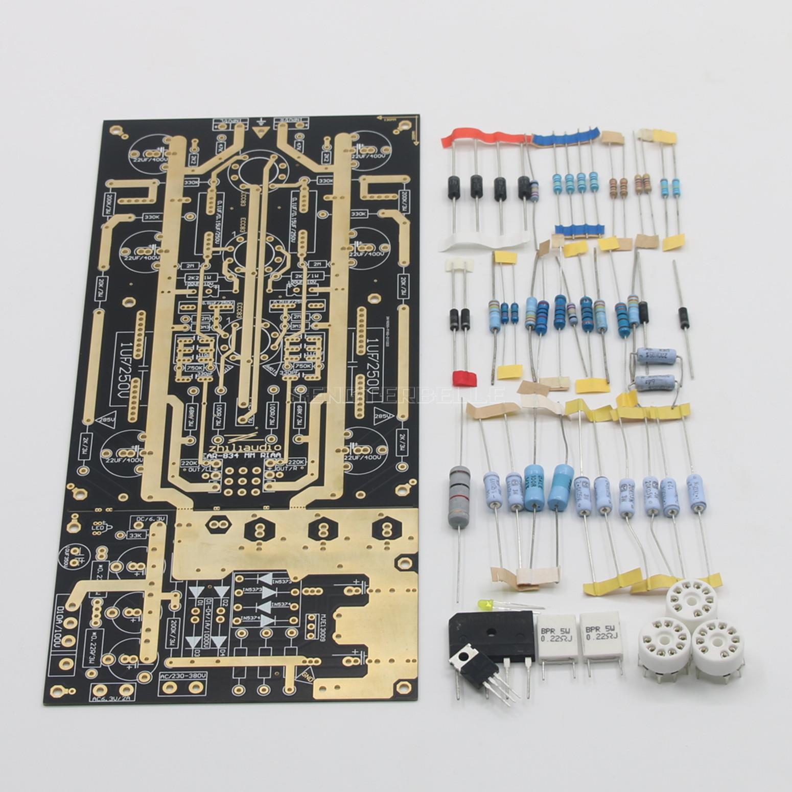 طقم تجميع ذاتي لـ MM RIAA Turn - مراجعة Tube Preamp 12Ax7 Phono وسعره