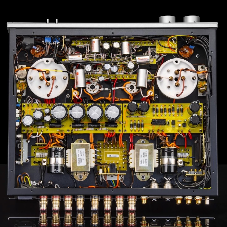 مكبر صوت منزلي MABLE X11 6L6 P - مراجعة Class A Tube Amplifier 845 وسعره