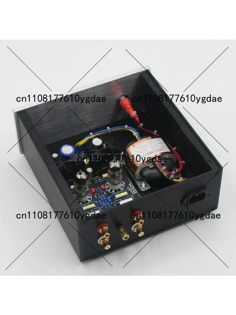 مضخم صوت أنبوبي 12AX7/ECC83 نو - مراجعة Tube Preamp 12Ax7 Phono وسعره