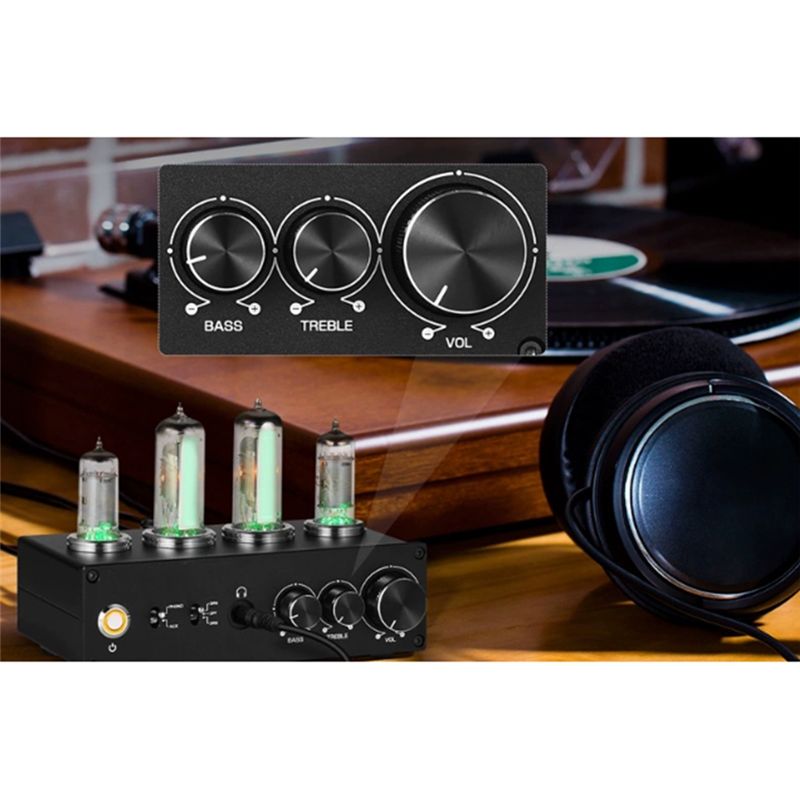 AB25-T9 ميني 6E2 MM/MC مكبر صو - مراجعة Tube Phono Stage Mm Mc وسعره