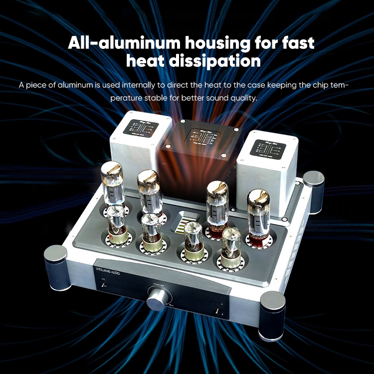 مضخم صوت عالي الجودة A40 بتصمي - مراجعة El34 Tube Amplifier 40W وسعره