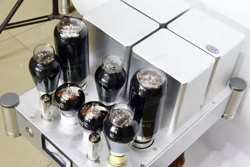 مضخم صوت أنبوبي عالي الدقة من  - مراجعة Class A Tube Amplifier 845 وسعره