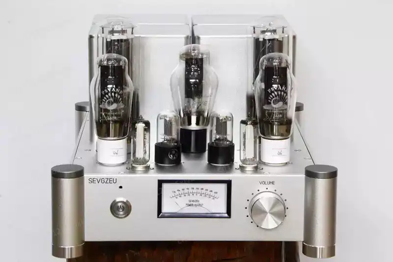 مضخم صوت أنبوبي عالي الدقة من  - مراجعة Class A Tube Amplifier 845 وسعره
