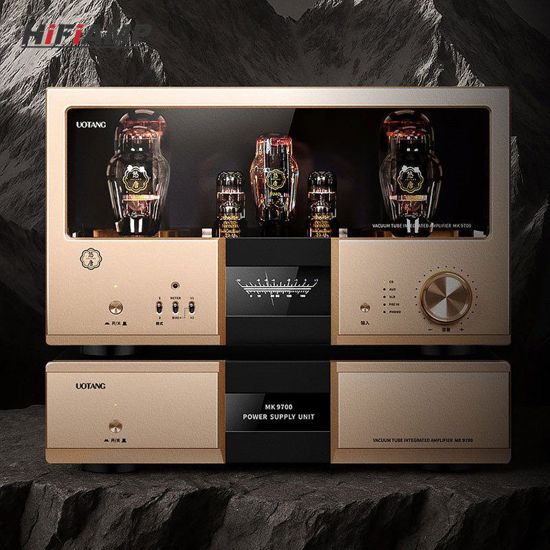 مضخم صوت متكامل HiFiAMP UOTANG - مراجعة Class A Tube Amplifier 845 وسعره