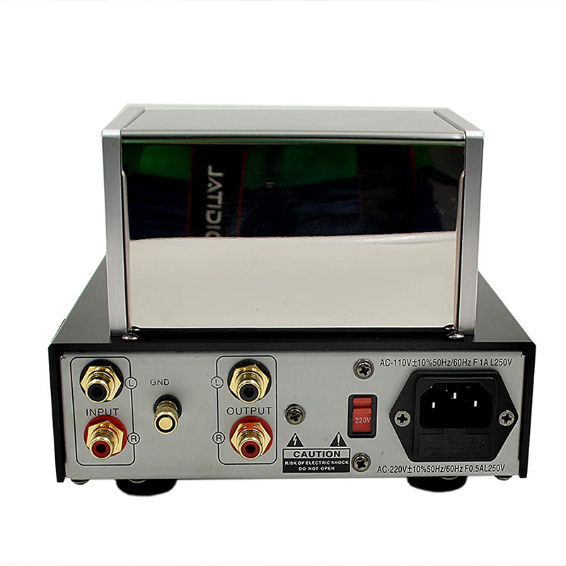 YAQIN MS-23B Hifi أنبوب فونو م - مراجعة Tube Preamp 12Ax7 Phono وسعره