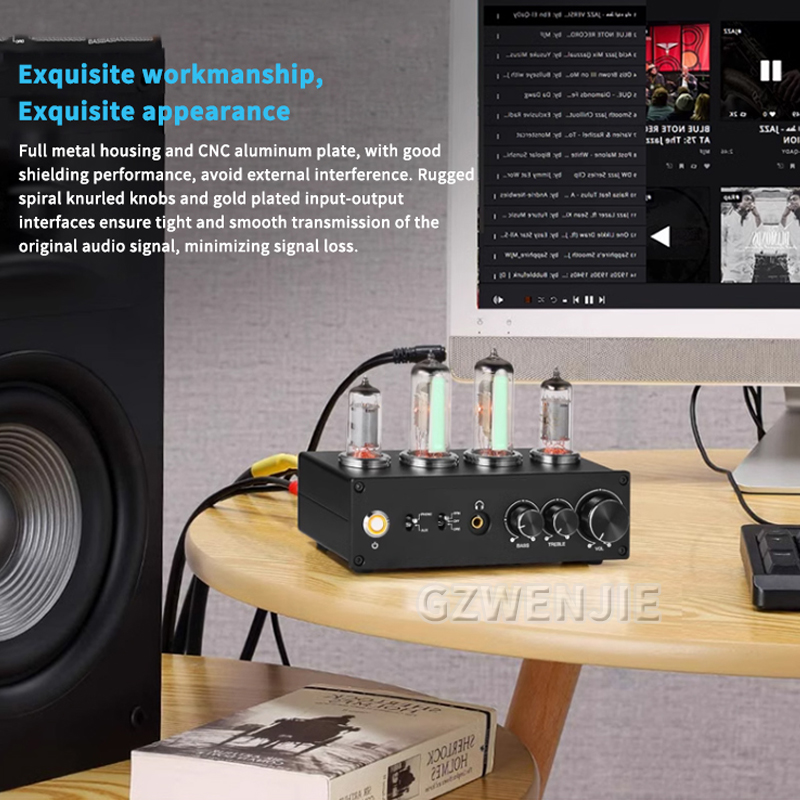 مضخم صوت T9 Mini 6E2 MM/MC فون - مراجعة Tube Phono Stage Mm Mc وسعره