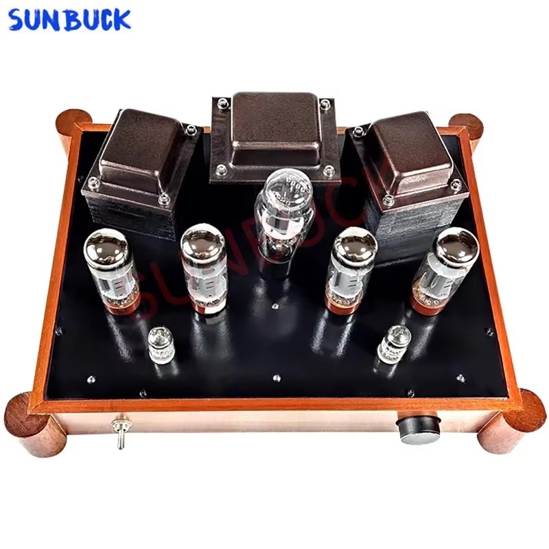 مضخم صوت أنبوبي SUNBUCK 6U8 6F - مراجعة Kt88 Tube Amplifier Push Pull وسعره