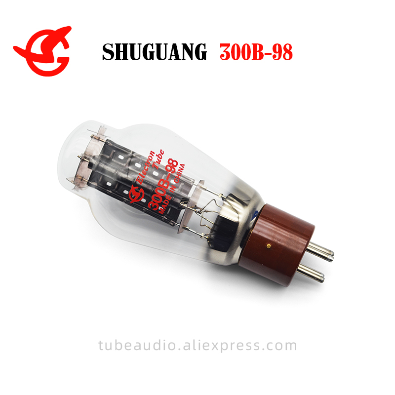 SHUGUANG جديد 2023 300B-98 فرا - مراجعة 300B Vacuum Tube Matched Pair وسعره