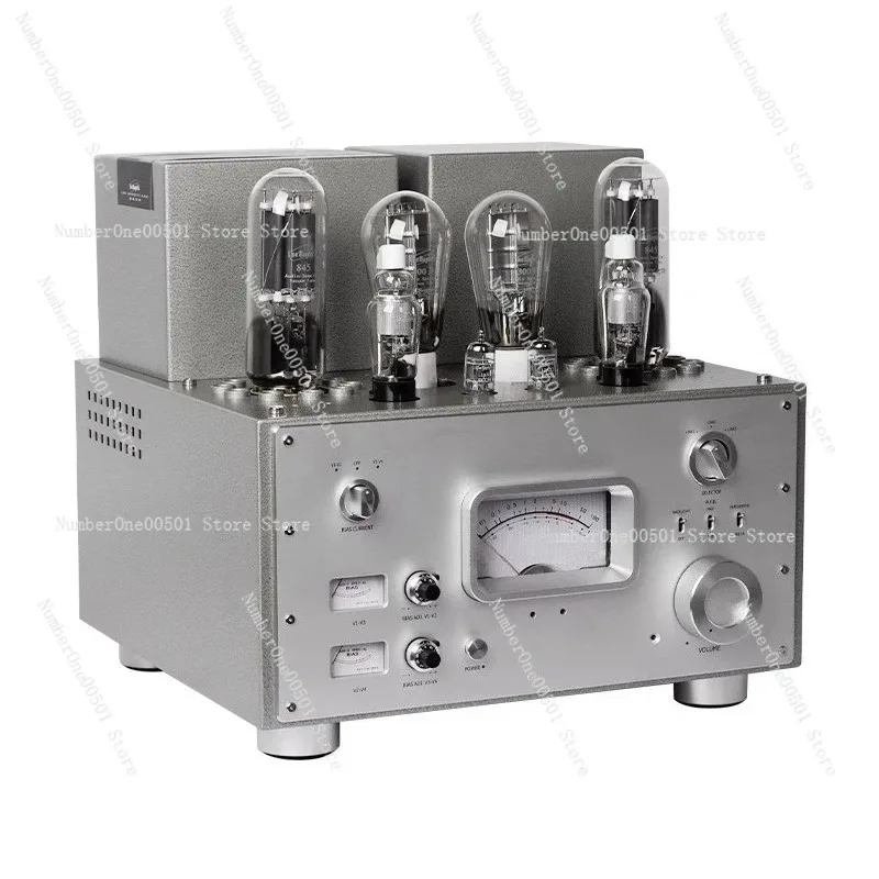 مضخم صوت متكامل بأنابيب فراغية - مراجعة Class A Tube Amplifier 845 وسعره