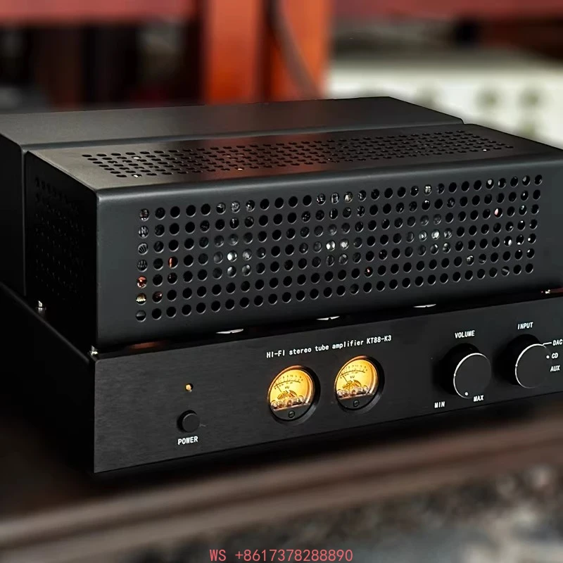 مضخم صوت أنبوبي عالي الجودة kt - مراجعة Kt88 Tube Amplifier Push Pull وسعره