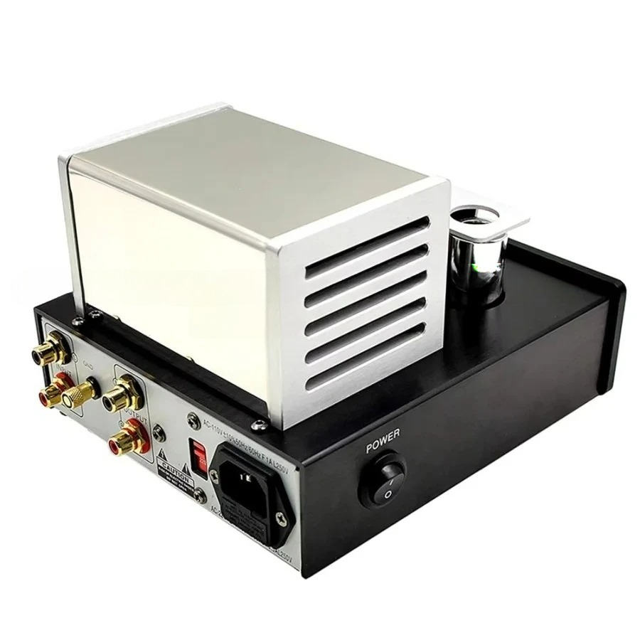 YAQIN MS-23B مضخم صوت أنبوبي ع - مراجعة Tube Preamp 12Ax7 Phono وسعره