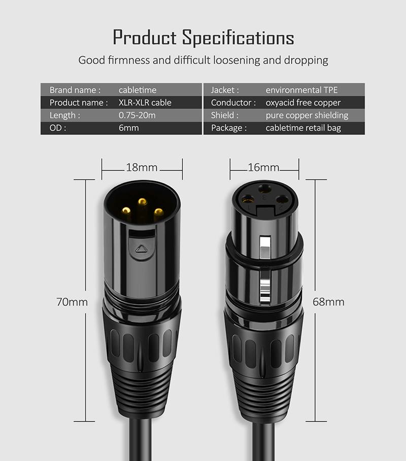 كابل XLR من CABLETIME، كابل مي - مراجعة Tube Headphone Amplifier Otl وسعره