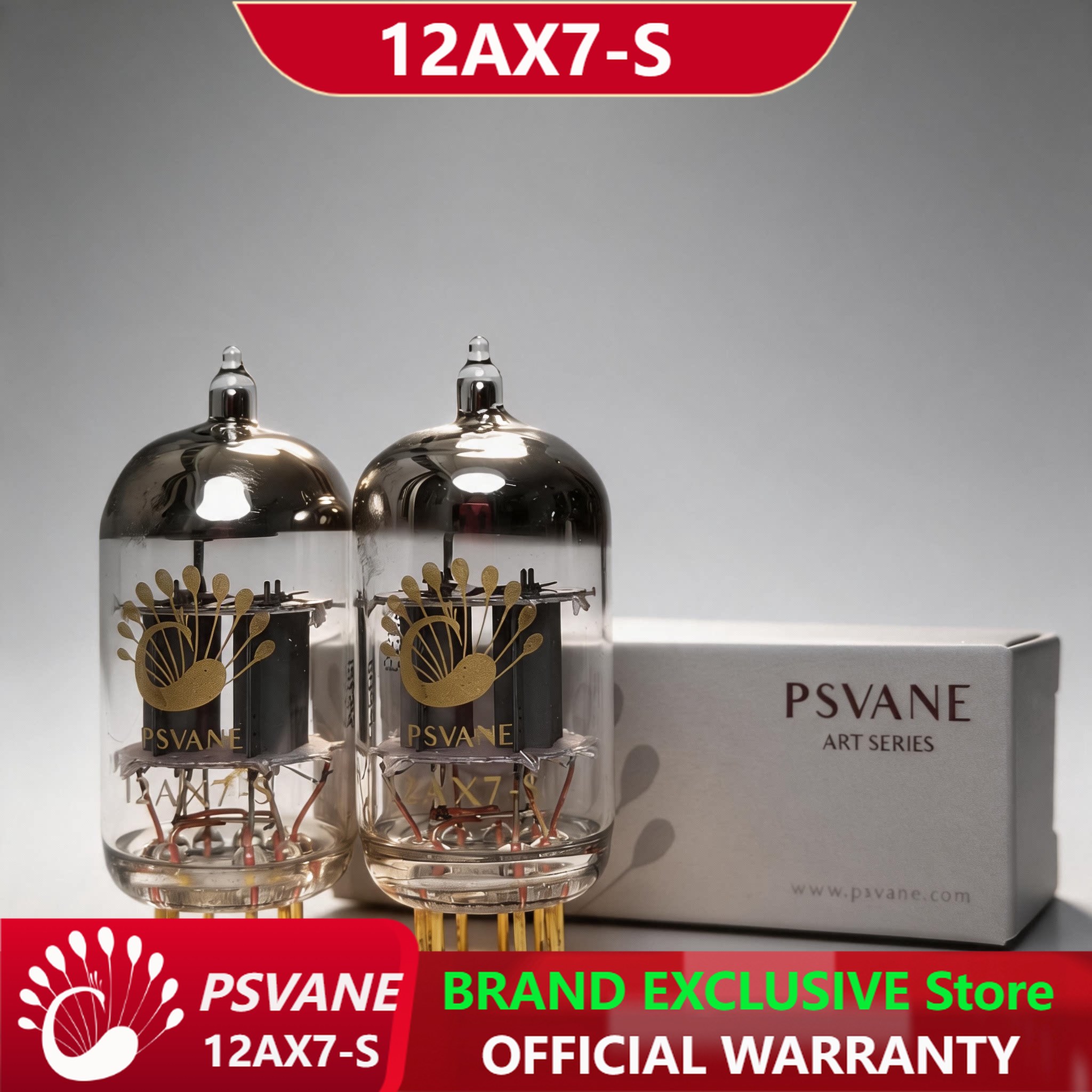 أنبوب تفريغ PSVANE 12AX7-S بدي - مراجعة Tube Preamp 12Ax7 Phono وسعره