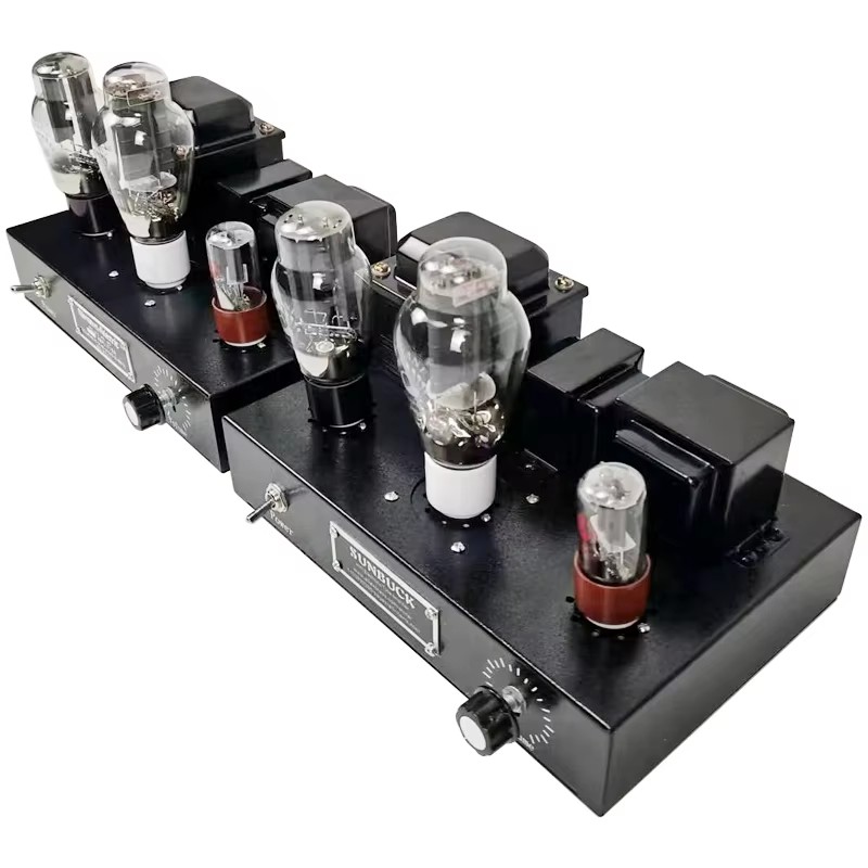 مكبر صوت SUNBUCK يدوي الصنع 2. - مراجعة Tube Amplifier 300B Single Ended وسعره