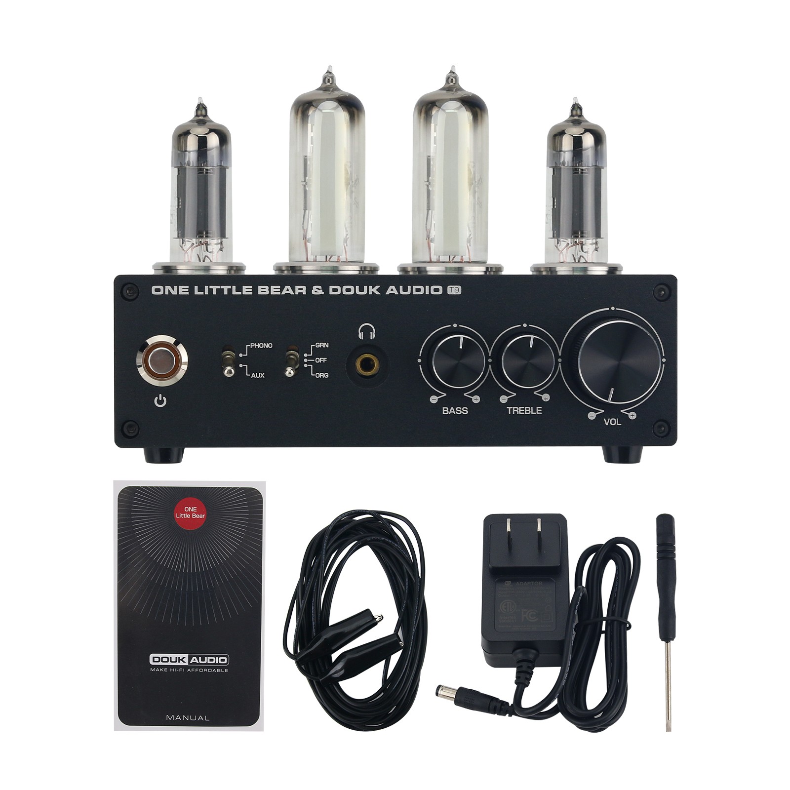 HiFiAMP T9 المضخم 2x6E2 HiFi م - مراجعة Tube Phono Stage Mm Mc وسعره