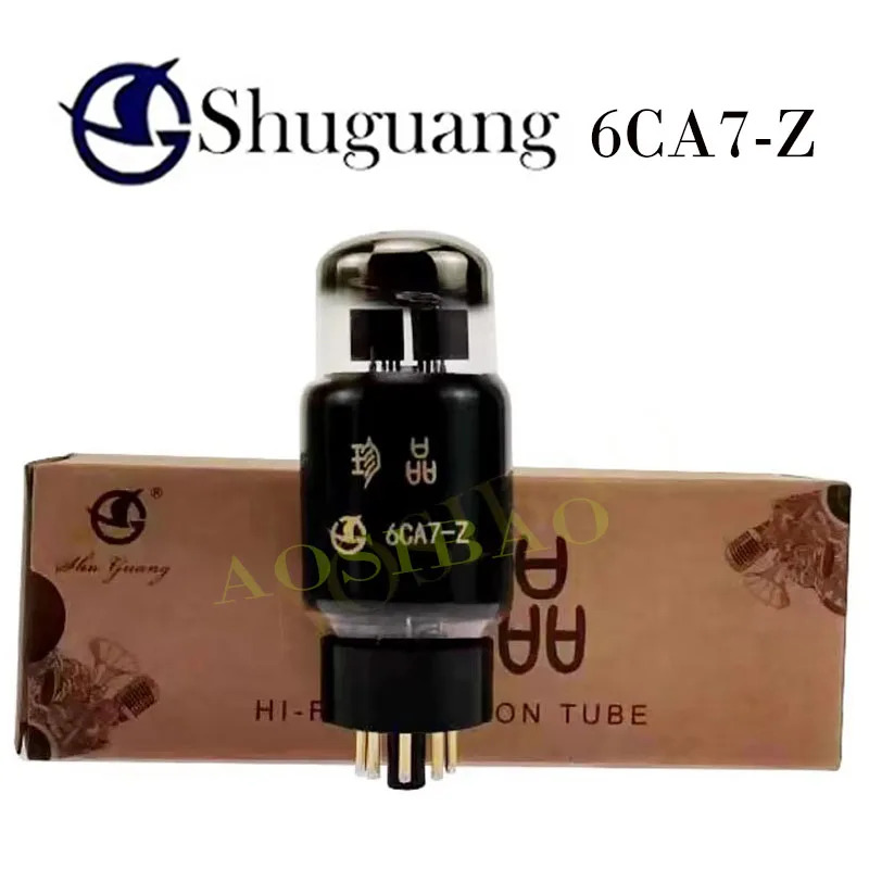 Shuguang 6CA7-Z 6CA7Z فراغ أنب - مراجعة El34 Tube Amplifier 40W وسعره