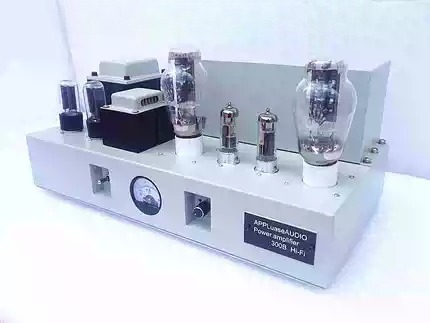 مضخم صوت أنبوبي 300B جاهز للاس - مراجعة Tube Amplifier 300B Single Ended وسعره