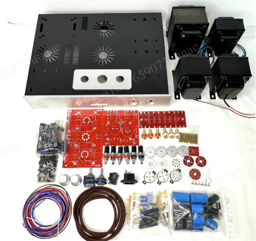 طقم هيكل جهاز صوت أنبوبي أحادي - مراجعة Tube Amplifier 300B Single Ended وسعره