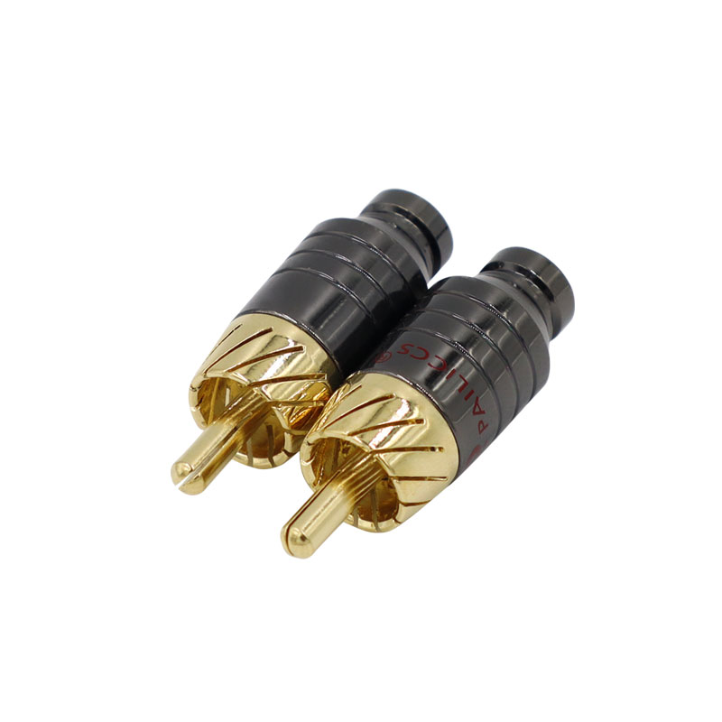 4 قطع من موصلات RCA الفاخرة لل - مراجعة Tube Headphone Amplifier Otl وسعره